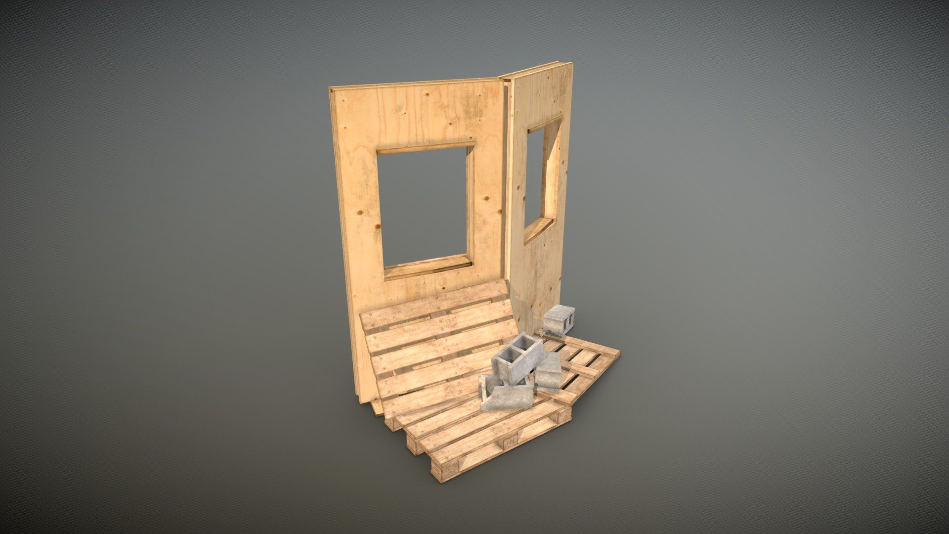 kontrplak kabin 3d model İletişim oyunlar Sakarigames f1f6acf 3D print model - Mito3D