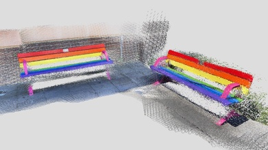 pointcloud rainbow bench - download free 3d model jimmy gunawan jimmygunawan 9dbf6d9 3d print model - Mito3D
