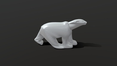 polar bear - 3d model marrat72 ae56f54 3d print model - Mito3D