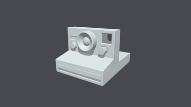 polaroid land camera - work progress 3d model djreyes 025 112af74 3d print model - Mito3D