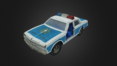 police car - 3d model scan city adamhavkin 5bc71f5 3d print model - Mito3D