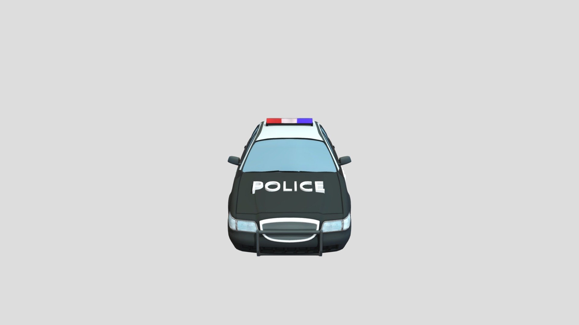 police car - download free 3d model ervin paulauskaservinas2018 ff7e7f7 3D print model - Mito3D