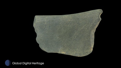 polished slate ulu xfp-078 sanak island ak - download free 3d model global digital heritage globaldigitalheritage 3d04ca3 sanka alaska xfp-078-1 group over 130 house depressions along washwoman creek south appreas have multiple components but artifact dates approximately 1200-1450 ce these artifacts were scanned either faro edge arm minolta vivid 9i processed geomagic polyworks 4-8 photos used texture wrap presented result research conducted under grants nsf 0326584 0508101 1139266 1321411 h maschner principal investigator original digitizing work done ivl id st univ subsequent processing completed fieldwork analysis permission collaboration pauloff harbor tribe corporation 3d print model - Mito3D