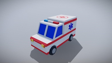 poly ambulance Télécharger libre 3d modèle indé joueur Sagar frérot 7b2082e 3d print model - Mito3D
