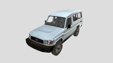 poli araba Toyota arazi kruvazör vagon satın almak telif Bedava 3 boyutlu model Tedpermana Teddpermana 341e119 3d print model - Mito3D