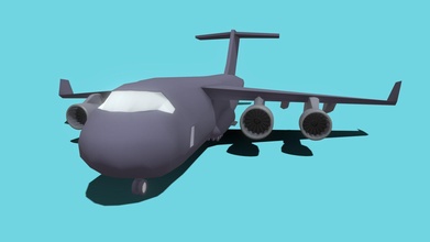 poly cargo plane - download free 3d model arifido 08c6bc7 3d print model - Mito3D