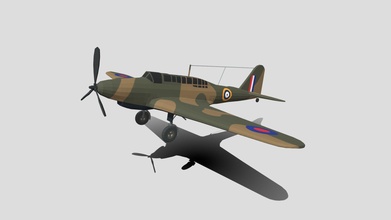 poli karikatür Fairey savaş İkinci Dünya Savaşı uçak satın almak telif Bedava 3d model chroma3d vendol21 eea0f6d 3d print model - Mito3D
