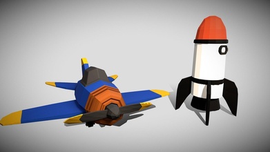 poli karikatür gökyüzü modeller uçak roket satın almak telif Bedava 3d model Philip dere Joaoribeiro 7e0b2cd 3d print model - Mito3D