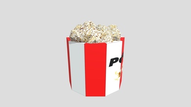 poly cinema popcorn bucket - download free 3d model capijam 8604bf9 3d print model - Mito3D