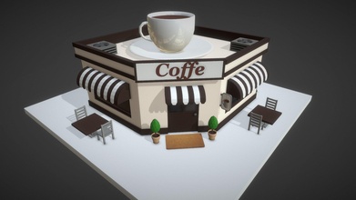 poly coffee - buy royalty free 3d model payne needlowpoly 47bc4c7 3d print model - Mito3D