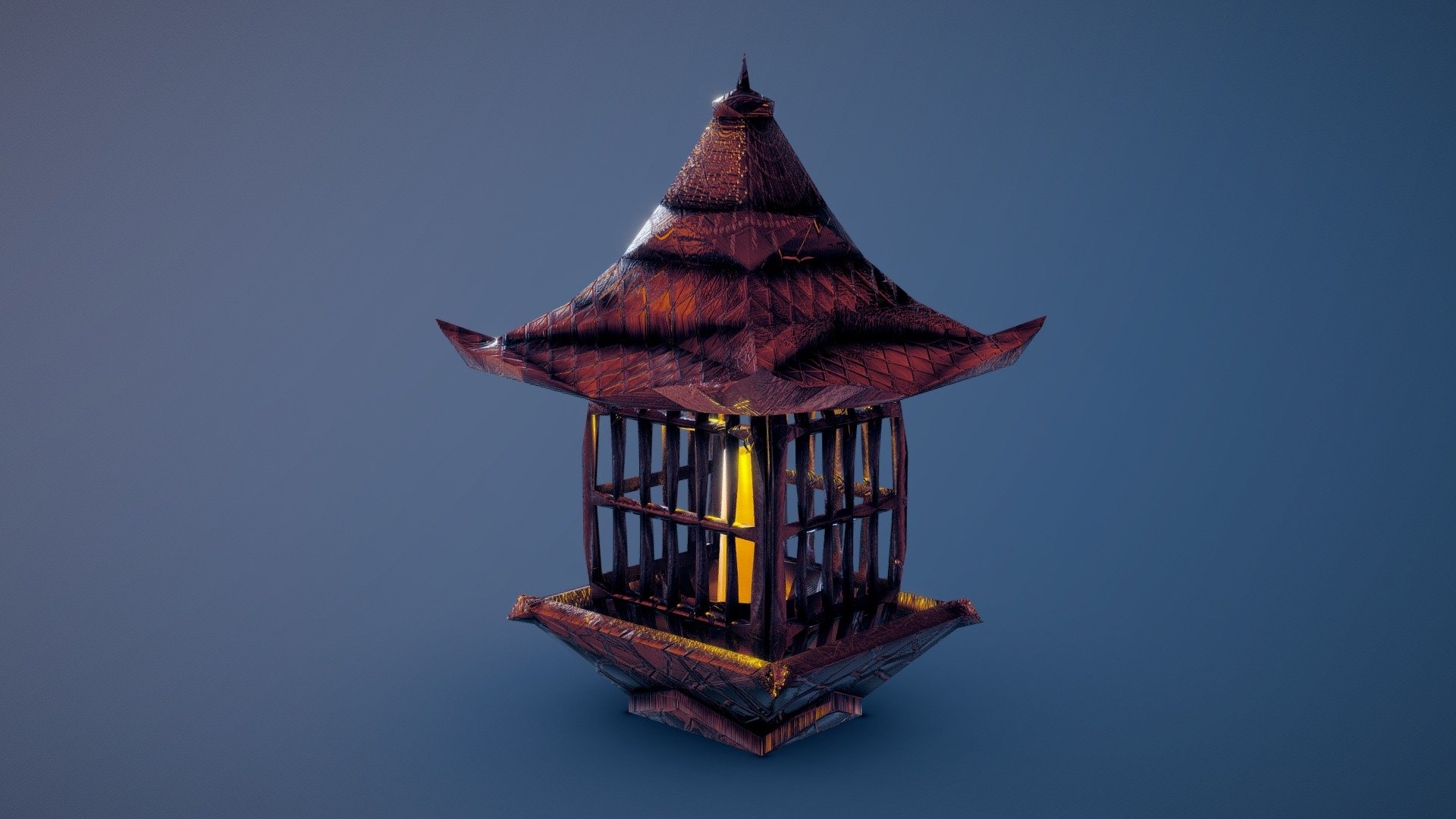 poly decorative candle lantern - download free 3d model leon dp leondp 7d441f3 3D print model - Mito3D
