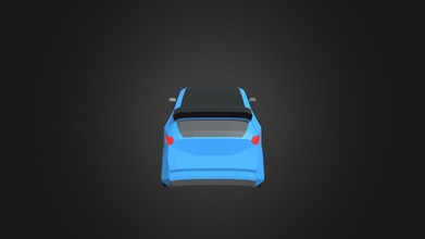 poly ford focus rs - download free 3d model toby kershaw caf63c4 3d print model - Mito3D