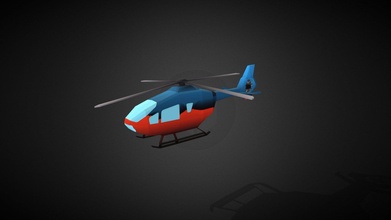 poly helicopter - download free 3d model spezx 80f9eb8 3d print model - Mito3D