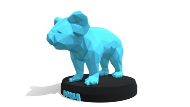 poli koala acquistare royalty gratuito 3d modello jambul agungnurani 51e89f7 3d print model - Mito3D