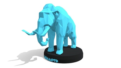 poly mammoth - buy royalty free 3d model jambul agungnurani adde27d 3d print model - Mito3D