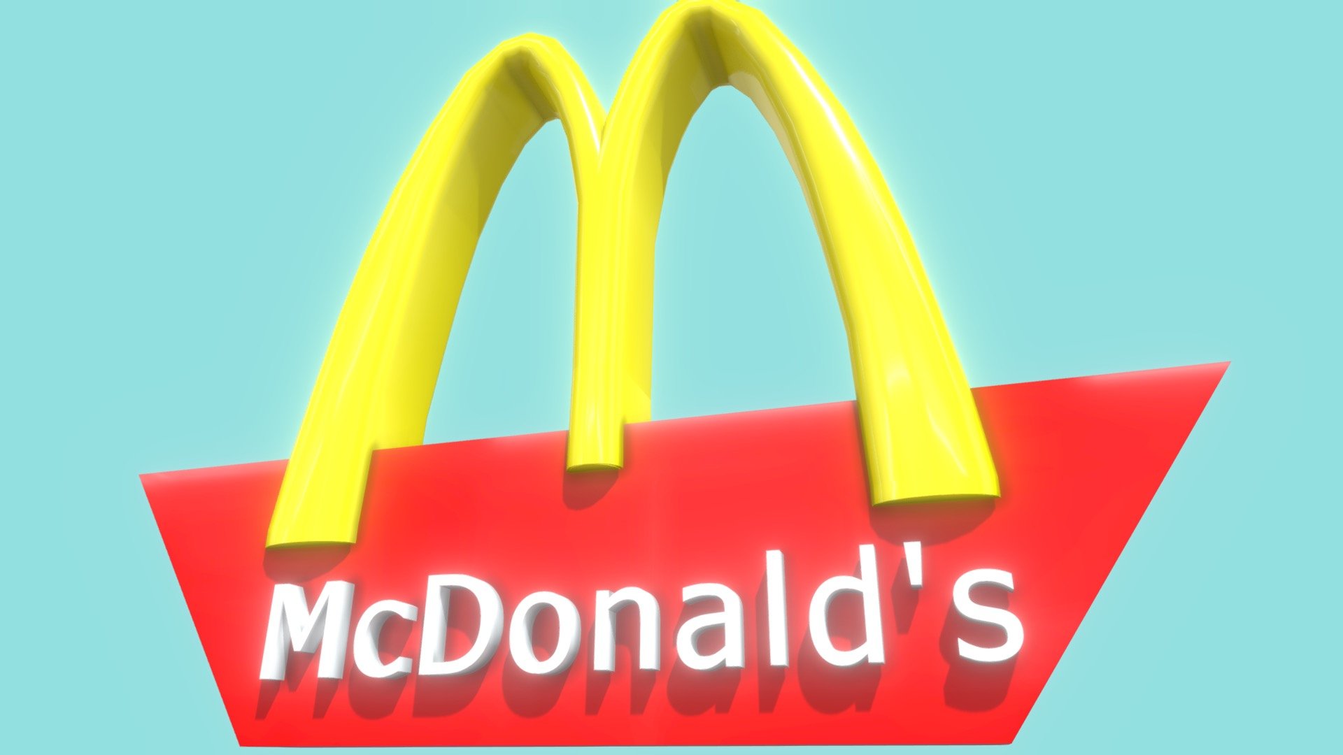 escuela politécnica McDonalds rápido comida firmar descargar gratis 3d modelo diseñado Jonathan a3aa2ab 3D print model - Mito3D