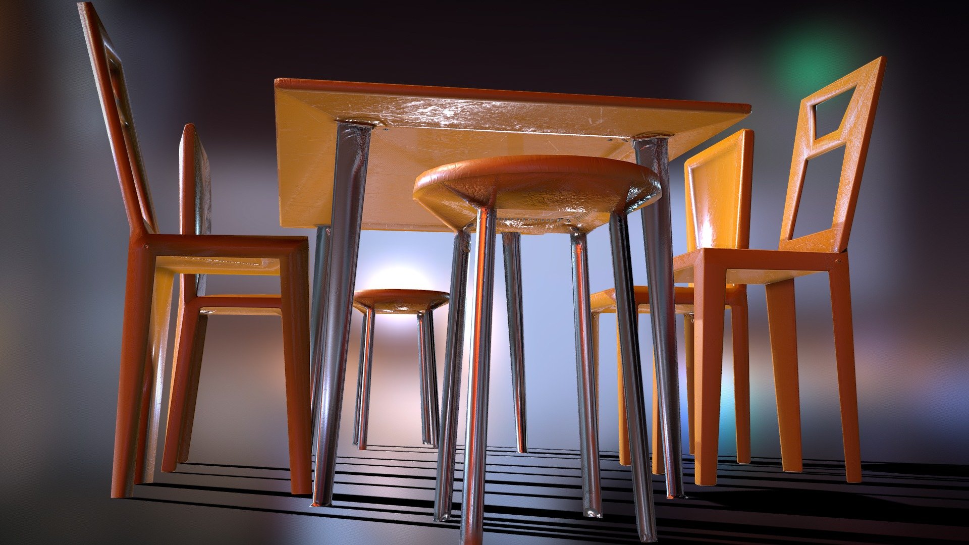 poli all'aperto tavolo terrazza sedie sgabello 2 Scarica gratuito 3d modello leon dp leondp eb9b5f4 3D print model - Mito3D