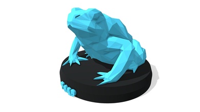 poly toad - buy royalty free 3d model jambul agungnurani a48eabd 3d print model - Mito3D