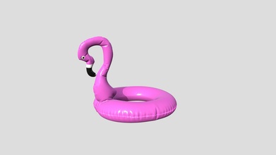 Schwimmbad Floatie Flamingo Kaufen Lizenzgebühren frei 3d Modell lukas hahn Grafik Gespenst af6ca88 3d print model - Mito3D