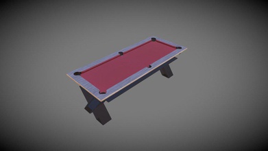 pool table meteor - 3d model arthurdreujou bc8da71 3d print model - Mito3D