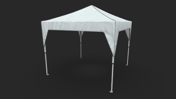 pop canopy - buy royalty free 3d model chakkitpp tent exterior event pop fashion folding party festival summer booth outdoor commercial show canopy canival  3d print model - Mito3D