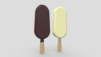 popsicle - buy royalty free 3d model plaggy 1e46206 two main flavours we all can imagine 2048 x2048 pbr textures normal map baked high poly if you need help have question please do not hesitate contact me happy plaggynet gmailcom formats fbx dae max obj mtl png gltf usdz polygon 756 vertices 746 yes ao albedo metal rough materials uv mapped unwrapped uvs non overlapping 3d print model - Mito3D