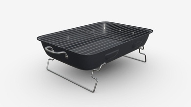 portable charcoal grill - buy royalty free 3d model hq3dmod aivisastics c79b14a 3d print model - Mito3D