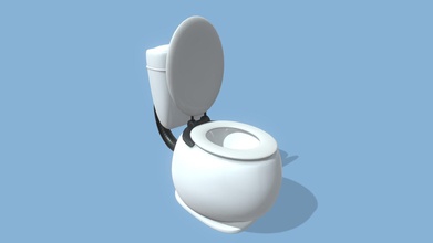 Portal Toilette download frei 3d Modell mrmax maxw f36617f 3d print model - Mito3D