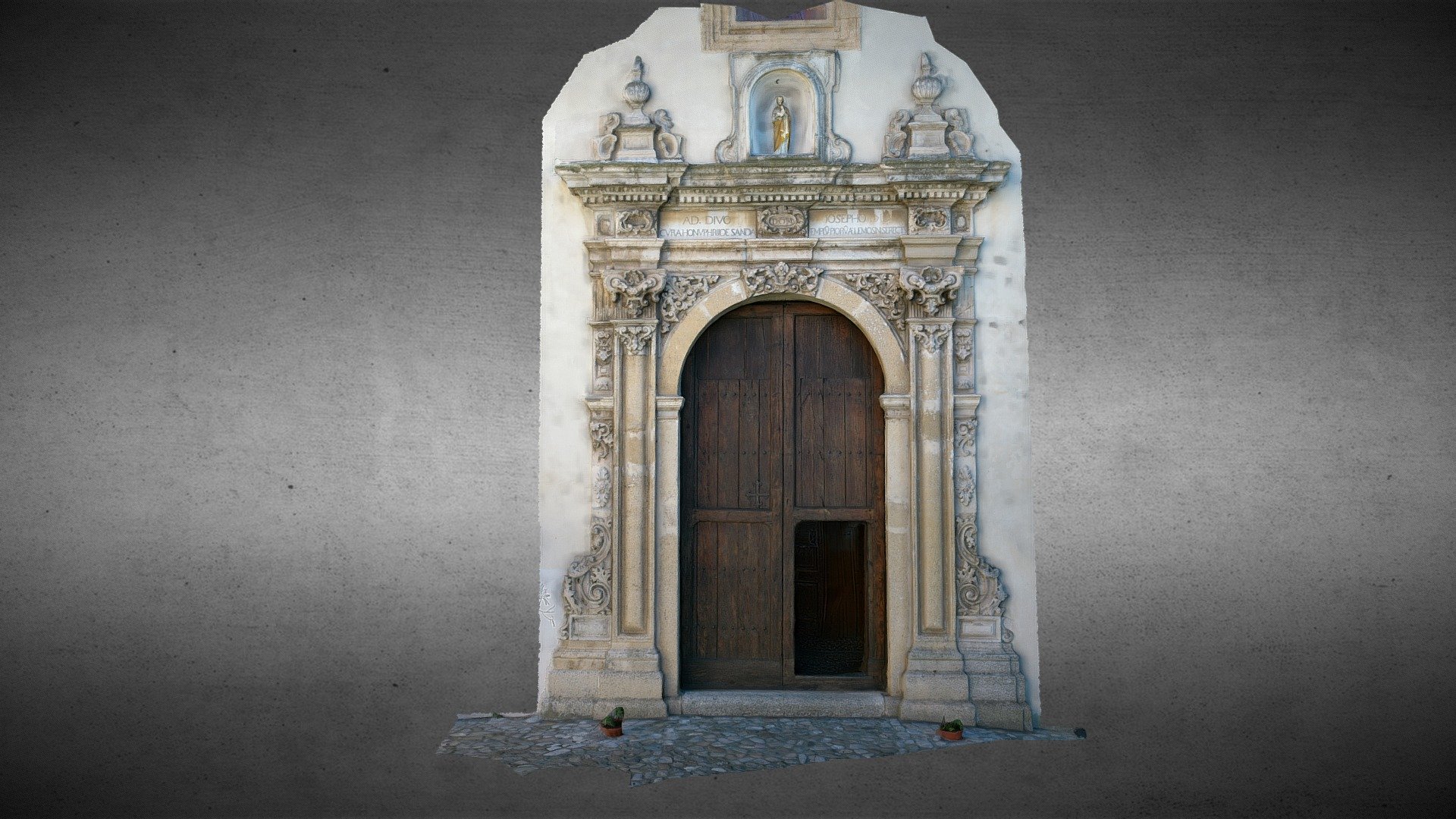 portale chiesa san giuseppe 3d modello spavin65 339050d 3D print model - Mito3D