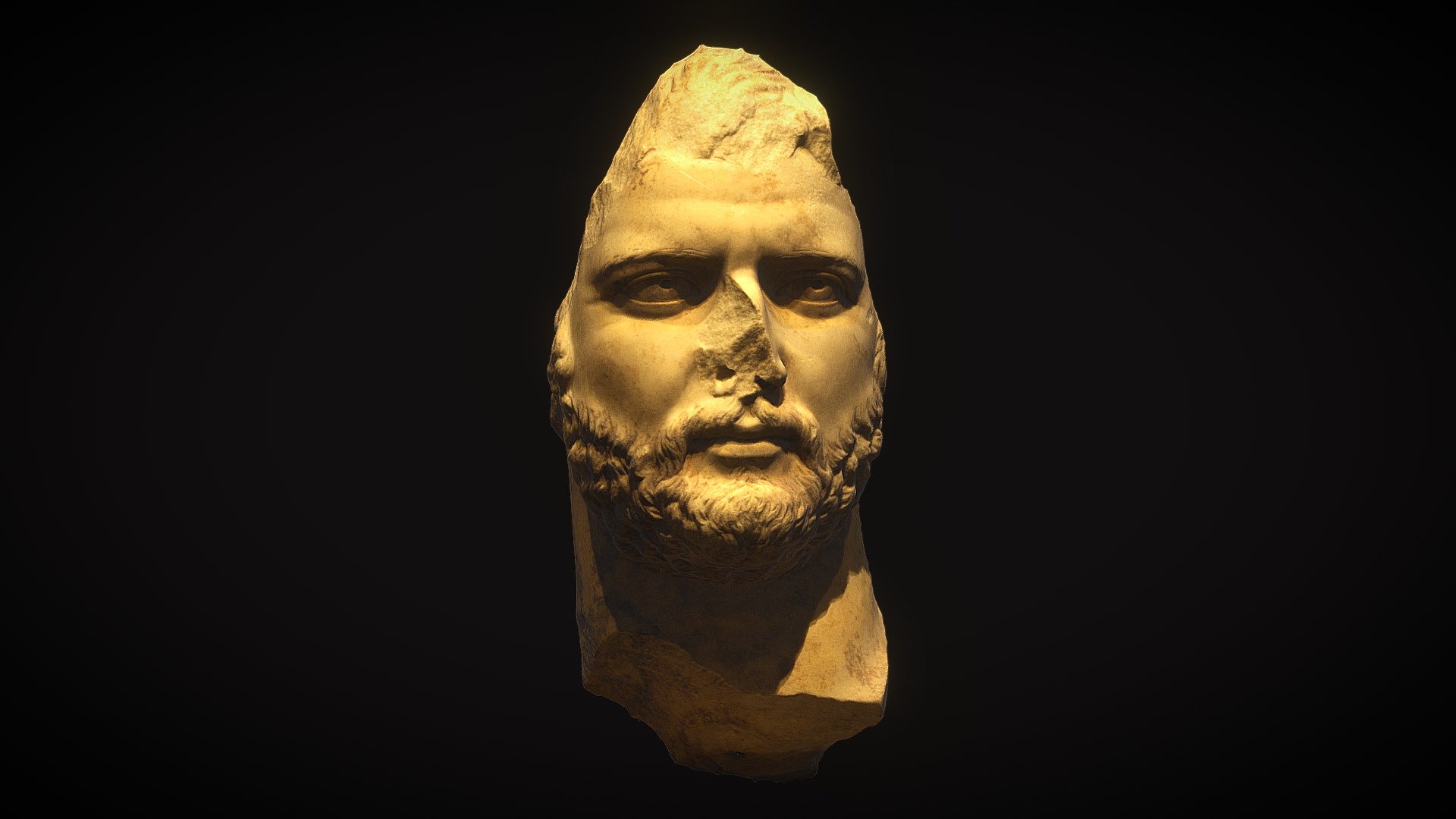 Porträt Hadrian 3d Modell ewiges Bett 2151de0 3D print model - Mito3D