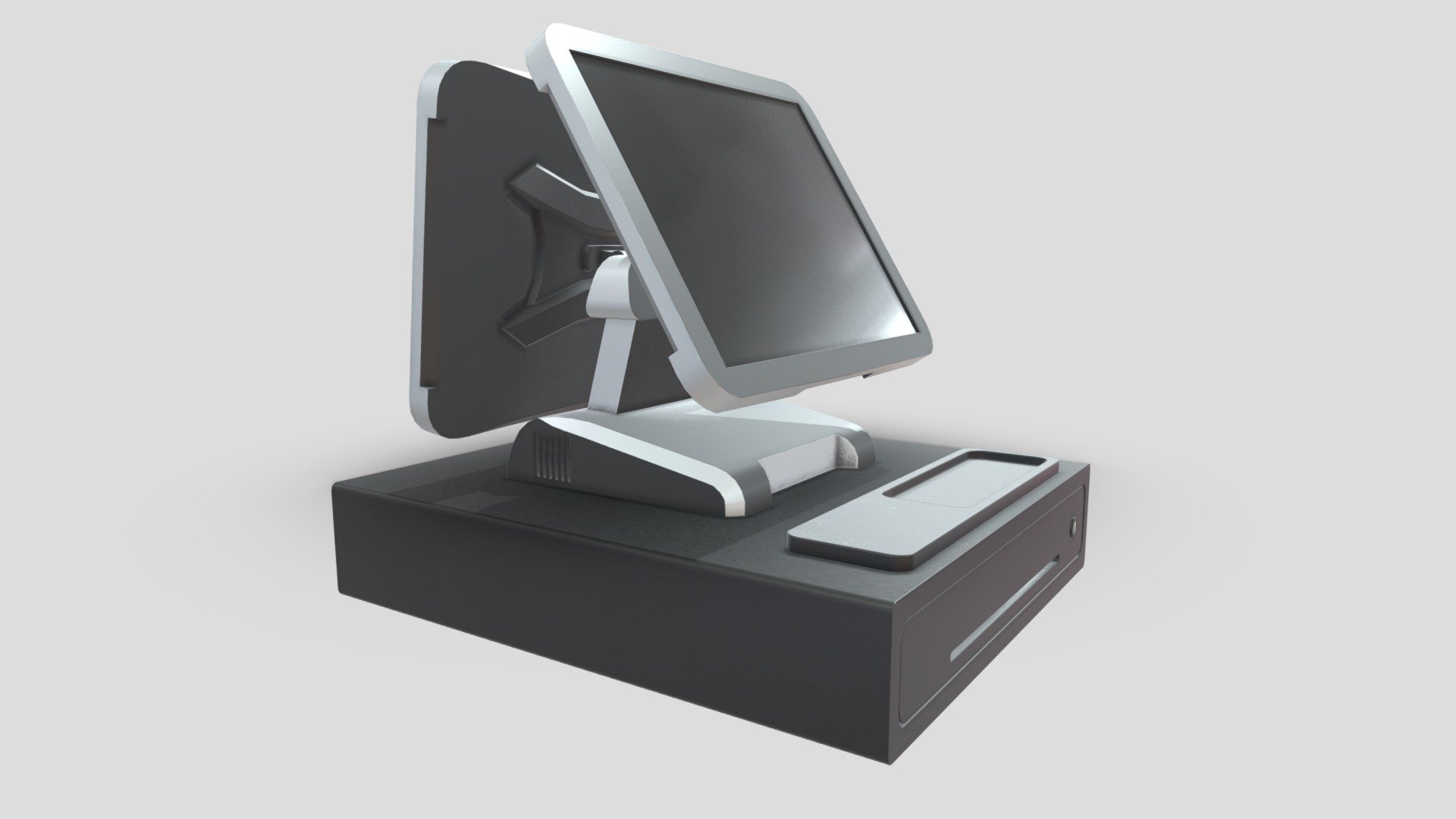 poz çift ekran satın almak telif Bedava 3d model chakkitpp bilgisayar kredi kart nokta alışveriş elektronik banka makine satış finans terminal nakit mart okuyucu ödeme ödemek borç Dükkan 3D print model - Mito3D