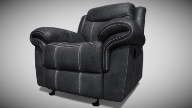 premium recliner sofa ar vr ready - download free 3d model mohammadraza khan mrkhan d4f7fdf 3d print model - Mito3D