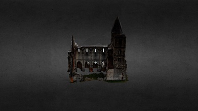 premontre monastery church zs mb - 3d model fodorsson 1e8f5a6 3d print model - Mito3D