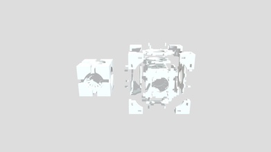 prisma de corte por láser la cubierta - descargar gratis 3d modelo yangliart 1a75185 diseño carcasa exterior del Modelo parte mi trabajo &ldquo artificial trichromatism&rdquo entidad montado en explosivos imagen 3d print model - Mito3D