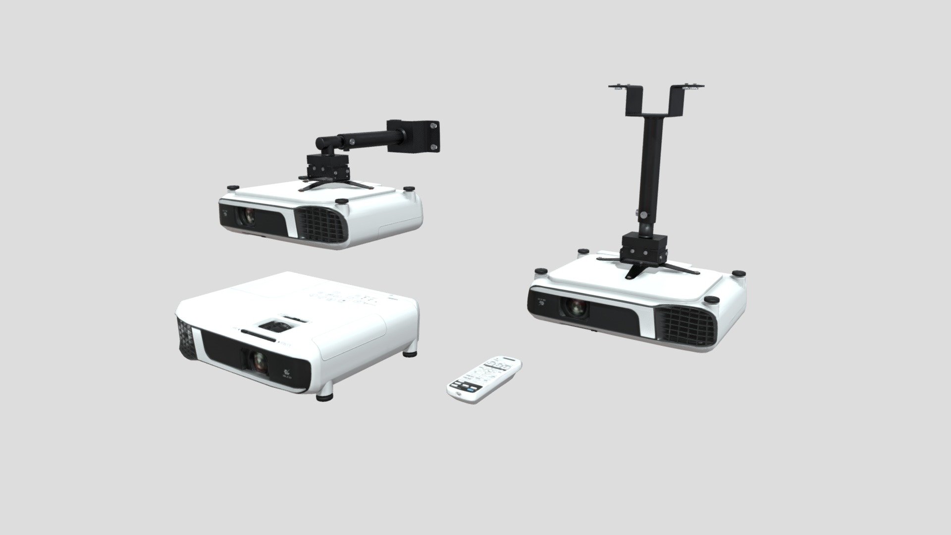 projektör satın almak telif Bedava 3d model chakkitpp sinema ofis Led tiyatro tv Ayarlamak paketlemek elektronik Görüntüle Toplamak sunum konferans salonu film ev video lazer ekran flim 3D print model - Mito3D