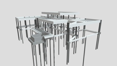 projeto estrutural gum - 3d model fausengenharia a23235a 3d print model - Mito3D