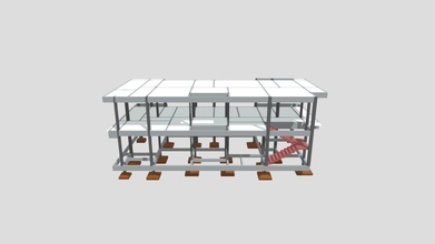 projeto estrutural 3d modèle pilotis Engenharia bfe6d0c 3d print model - Mito3D