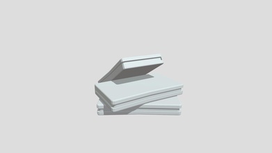 puntello pile of books Scarica gratuito 3d modello empdevteam 7e4c631 3d print model - Mito3D