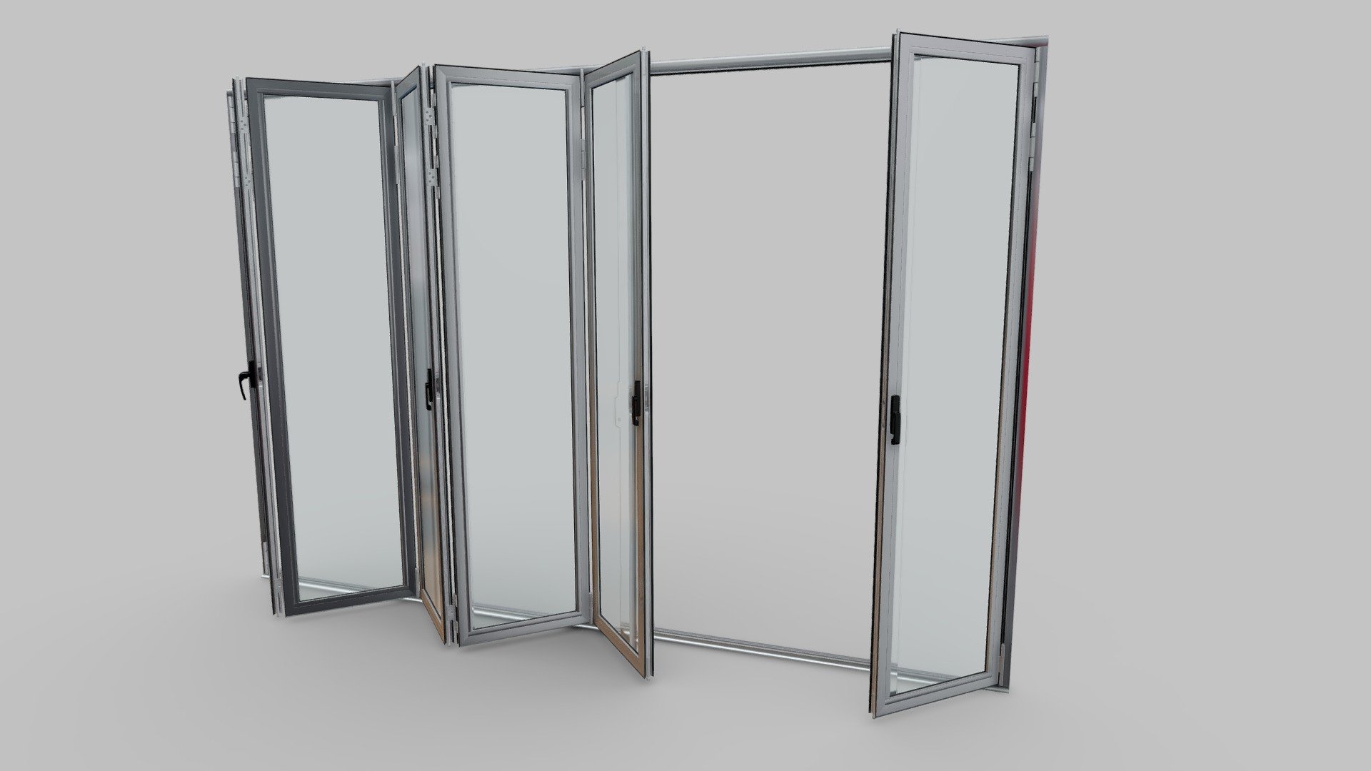puerta plegable k55 3d modelo alúmina ed99303 3D print model - Mito3D