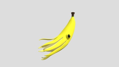 Tintenfisch Banane download frei 3d Modell pisfil ae5e800 3d print model - Mito3D
