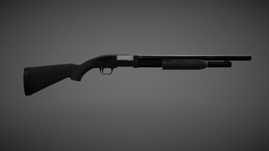 pump-action shotgun - download free 3d model nathangoodman nathanluchstonsteingoodman 07eb0b6 3d print model - Mito3D