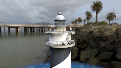 punta moscarter lighthouse - 3d model sputnik7 601b963 3d print model - Mito3D