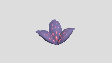 purple plant pods - download free 3d model lilithelotor 21b7999 3d print model - Mito3D
