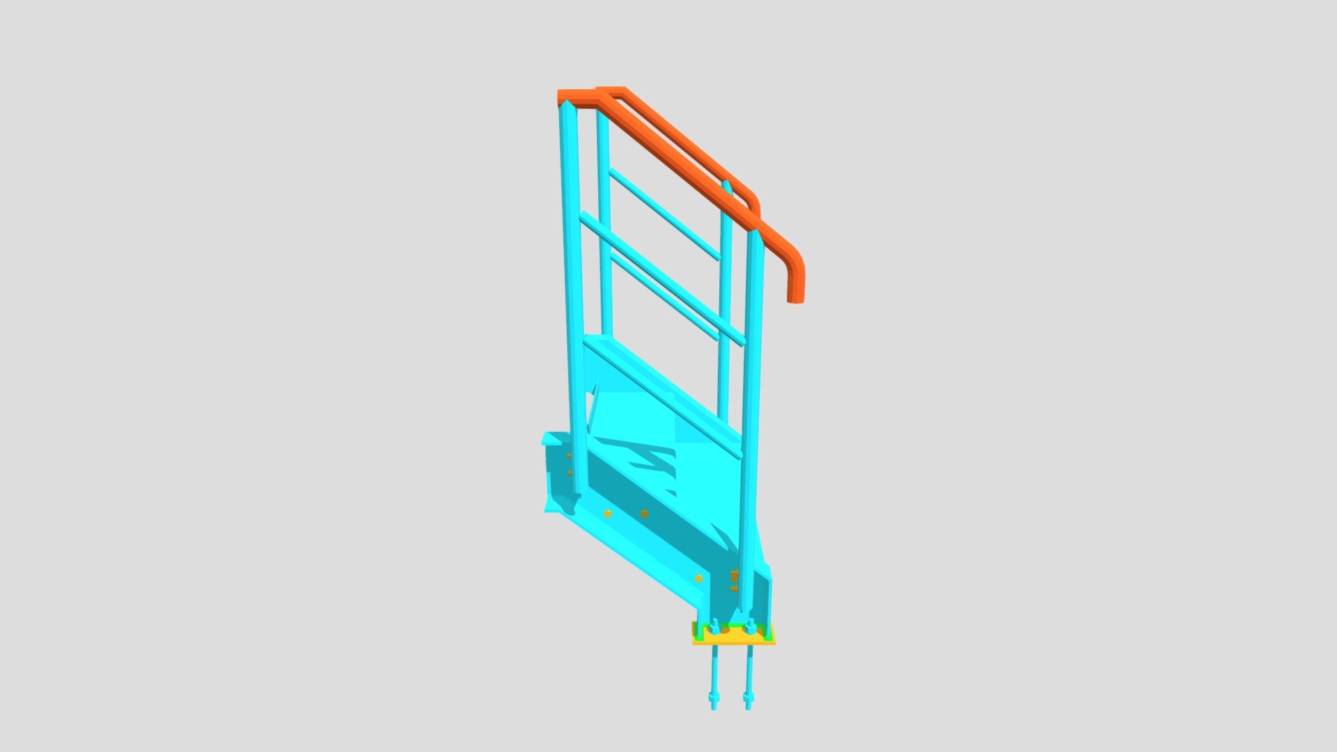 qhpvn ladder - download free 3d model synbimvn e90f412 demo 3D print model - Mito3D