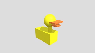 quack - téléchargement gratuit modèle 3d hkyengsengnawawng a210744 quacky duck 3d print model - Mito3D