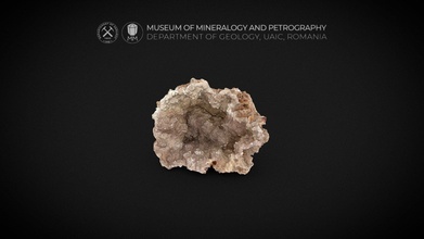 quarzo drusa stibnite 3d modello Museo mineralogia petrografia uaic mineralogypetrographymuseum 91073f8 3d print model - Mito3D