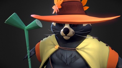 raccoon dog sorcerer - 3d model kirwick stasher 33452b0 fun piece done portfolio course my first time &ldquo seriously&rdquo using zbrush i&rsquo m totally love it check out paintover did artstation https wwwartstationcom artwork eadl6b character design wonderful satoshi matsuura 3d print model - Mito3D