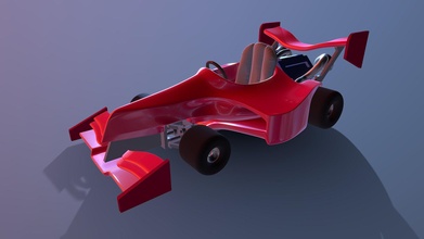racing kart concept - 3d model macomix 56a94a5 3d print model - Mito3D
