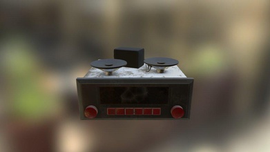 radio - 3d-Modell michaelriggs 989a2fe post-apocalyptic 3d print model - Mito3D