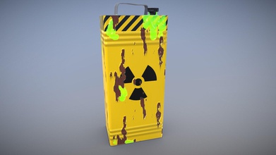 radioactive can - download free 3d model robinrebiere alarik 6be8b24 you&rsquo ll get fbx 2k maps realtime ready so you export anywhere engines like unrealengine4 unity marmoset normalmap format directx modeled blender textured substance suite check my work here artstation instagram 3d print model - Mito3D